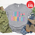 Just Breathe Tee - Heather Grey - 15 product image 1