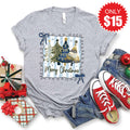 Merry Christmas Tee - Heather Grey - 15 product image 1