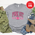 Pink Out Tee - Heather Grey - 15 product image 1