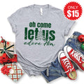 Let Us Adore Him Tee - Heather Grey - 15 product image 1