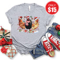 Chicken Christmas Tee - Heather Grey - 15 product image 1