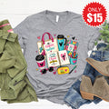 Be Fearless and Faithful Tee - Heather Grey - 15 product image 1