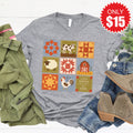 Amazing Grace Blocks Tee - Heather Grey - 15 product image 1