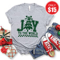 Joy To The World Tee - Heather Grey - 15 product image 1