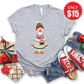 Christmas Goose Tee - Heather Grey - 15 product image 1