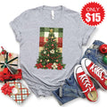 Christmas Tree Tee - Heather Grey - 15 product image 1