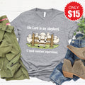 The Lord Is My Shepherd Tee - Heather Grey - 15 product image 1