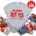 Let Us Adore Him Tee - Heather Grey - 15 product image 1