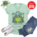 Dilly Dally V-Neck - Heather Honeydew - 15