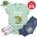 Slow And Steady V-Neck - Heather Honeydew - 15