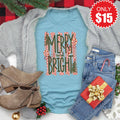 Merry and Bright Tee - Heather Lagoon - 15 product image 1
