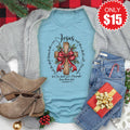 His Name Tee - Heather Lagoon - 15 product image 1