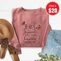 Jesus is a Permanent Solution Sweatshirt - Heather Mauve product image 1