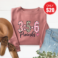 Proverbs 3:5 Sweatshirt - Heather Mauve - 20 product image 1