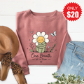 One Breath At A Time Sweatshirt - Heather Mauve - 20 product image 1