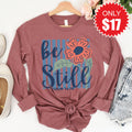 Be Still Long Sleeve - Heather Mauve - 17 product image 1
