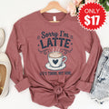 Latte Long Sleeve - Heather Mauve - 17 product image 1