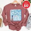 Jesus Is The Light Long Sleeve - Heather Mauve - 17 product image 1