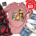Nativity Long Sleeve - Heather Mauve - 17 product image 1