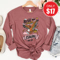 Rise On Faith Long Sleeve - Heather Mauve - 17 product image 1