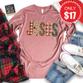 Jesus Long Sleeve - Heather Mauve - 17 product image 1