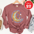 I Sought The Lord Long Sleeve - Heather Mauve - 17 product image 1