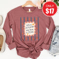 What A Friend Long Sleeve - Heather Mauve - 17 product image 1