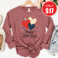 Happy Labor Day Long Sleeve - Heather Mauve - 17 product image 1