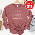 Obey Him Long Sleeve - Heather Mauve - 17 product image 1
