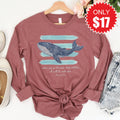 Deep Waters Long Sleeve - Heather Mauve - 17 product image 1