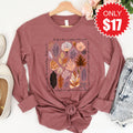 Whatever Is True Long Sleeve - Heather Mauve - 17 product image 1
