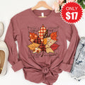 Flowers Fade Long Sleeve - Heather Mauve - 17 product image 1