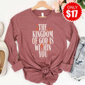 Kingdom of God Long Sleeve - Heather Mauve - 17 product image 1