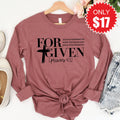 Forgiven Long Sleeve - Heather Mauve - 17 product image 1
