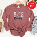 Romans 8:28 Long Sleeve - Heather Mauve - 17 product image 1