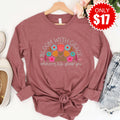 Bloom With Grace Long Sleeve - Heather Mauve - 17 product image 1