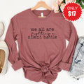 Silent Battle Long Sleeve - Heather Mauve - 17 product image 1