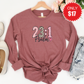 Psalm 23:1 Long Sleeve - Heather Mauve - 17 product image 1