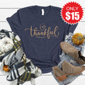 Thankful Tee - Heather Navy - 15 product image 1
