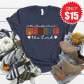 Thankful Praise Tee - Heather Navy - 15 product image 1