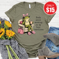 Face Reactions Tee - Heather Olive - 15 product image 1