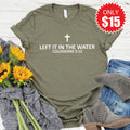 Left It In The Water Tee - Heather Olive - 15 product image 1