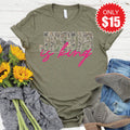 Jesus Is King Tee - Heather Olive - 15 product image 1