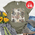 It Was Jesus Tee - Heather Olive - 15 product image 1