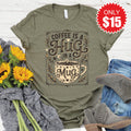 Mug Hug Tee - Heather Olive - 15