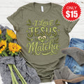 So Matcha Tee - Heather Olive - 15 product image 1