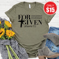 Forgiven Tee - Heather Olive - 15 product image 1