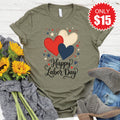 Happy Labor Day Tee - Heather Olive - 15 product image 1