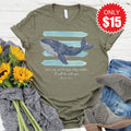 Deep Waters Tee - Heather Olive - 15 product image 1