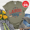 Labor Day Tee - Heather Olive - 15 product image 1